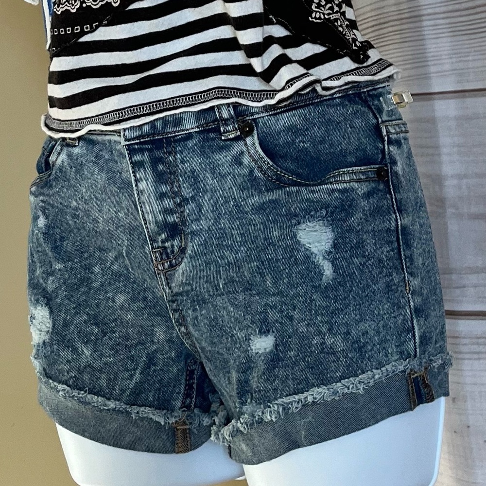 Lucky Brand Riley Short Denim Jean Shorts